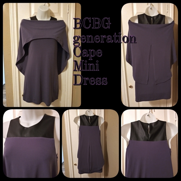 batwing cape dress
